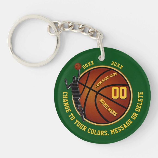 Cadeaux personnalisés d'équipe de basket dans vos (Devant)