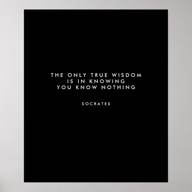 Cadeaux Personnalisés Pour Hommes Citation Poster  (Devant)