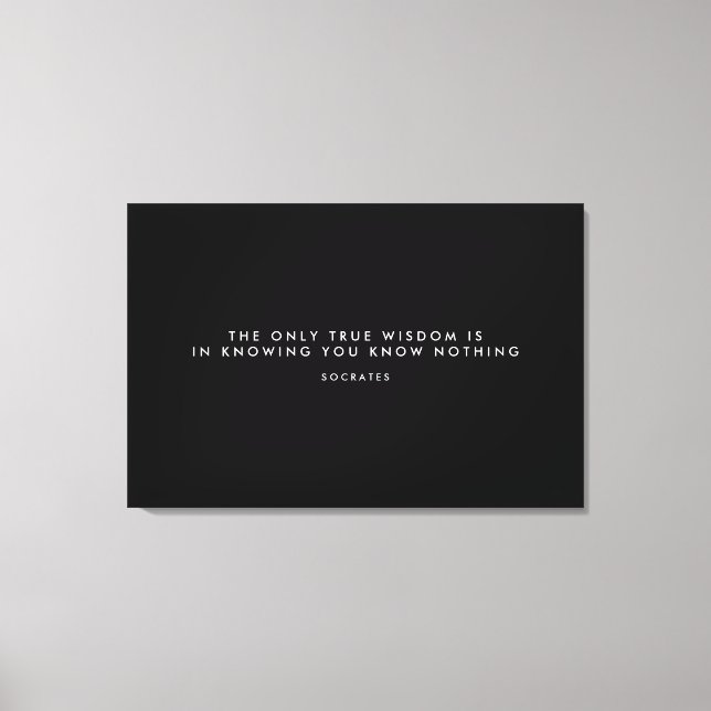 Cadeaux Personnalisés Pour Hommes Citation Toile E (Recto)