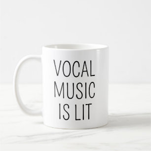 Cadeaux Personnalisés, Tasse de Café Drôle Musique