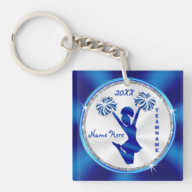 Cadeaux supérieurs personnalisés de pom-pom girl, (Devant)