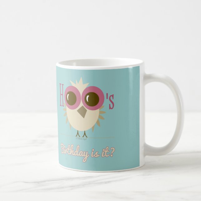 Cadeaux Teal rose de fête d'anniversaire de tasse (Droite)
