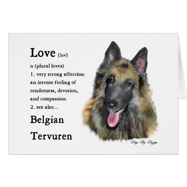 Cadeaux Tervuren belge (Devant Horizontal)