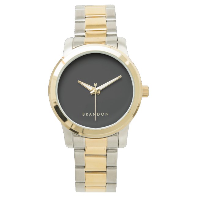 Cadeaux Uniques Pour Hommes Surdimensionnés Montre (devant)