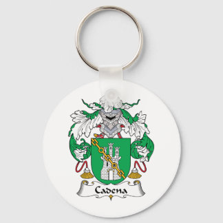 Cadena Family Crest Keychain