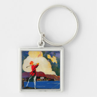 CadenabbiaTremezzo Vintage PosterEurope Keychain