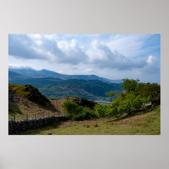 Cader Idris from New Precipice Walk Poster (Front)