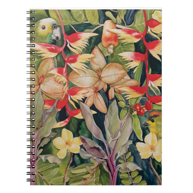 Caderno papagaio notebook (Front)