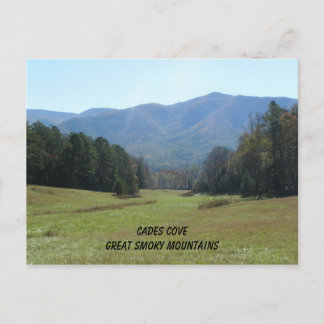 Cades Cove, Great Smoky Mountains Postcard