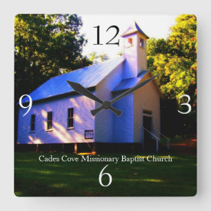 Cades Cove Missionary Baptist Church Wall Clock