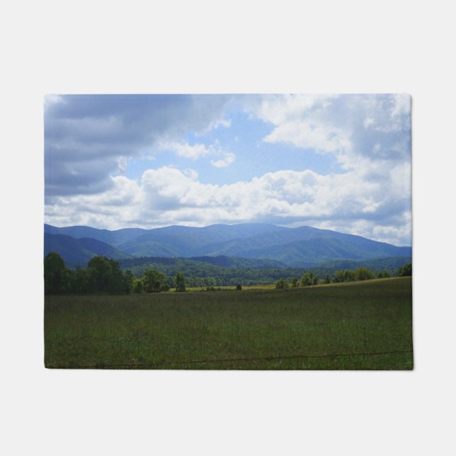 Cades Cove Sky Doormat (Front)