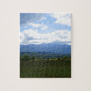 Cades Cove Sky Jigsaw Puzzle
