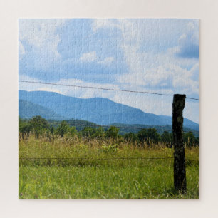Cades Cove - Smoky Mountain Nat'l Park - 20x20 Jigsaw Puzzle