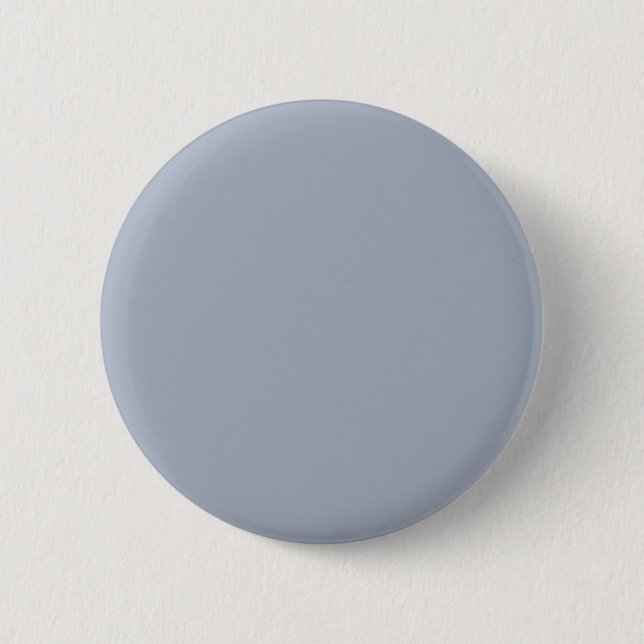 Cadet blue (Crayola) (solid colour)   2 Inch Round Button (Front)
