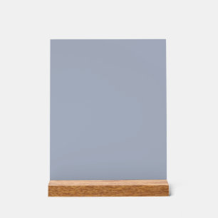 Cadet blue (Crayola) (solid colour)   Acrylic Sign