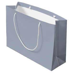 Cadet blue (Crayola) (solid colour) Large Gift Bag