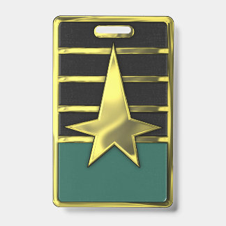 Cadet Corps Badge TEAL Nametag