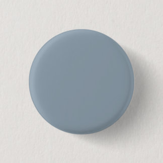 Cadet grey (solid colour)  1 inch round button
