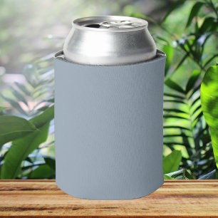 Cadet Grey Solid Colour Can Cooler