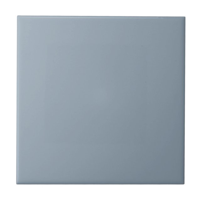 Cadet Grey Solid Colour Tile (Front)
