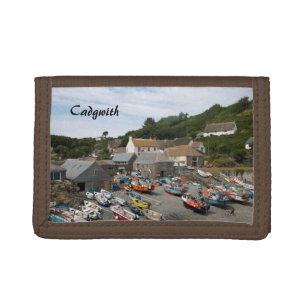Cadgwith Cornwall Photograph Trifold Wallet