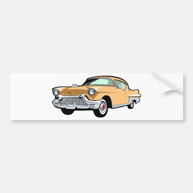 Cadillac 1 bumper sticker (Front)