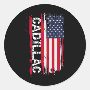 Cadillac City Classic Round Sticker