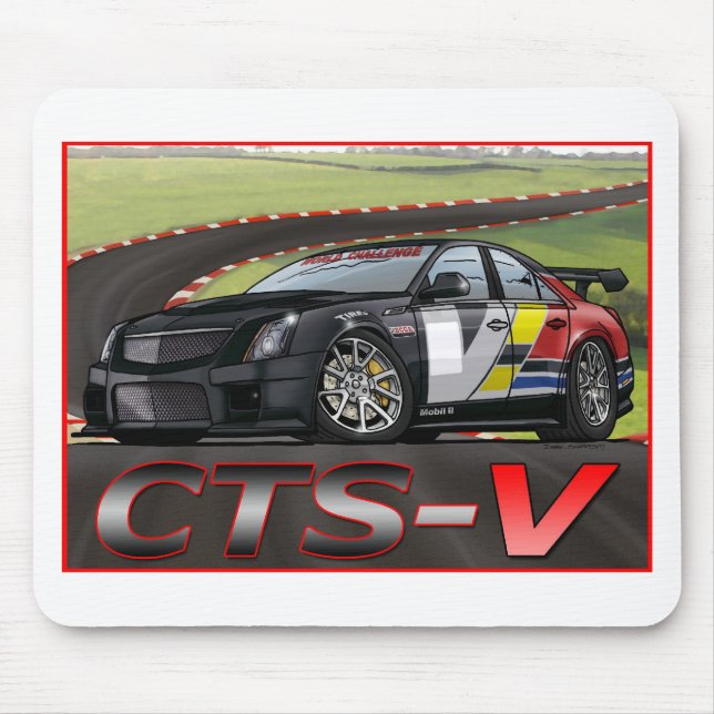 Cadillac CTS_V Mouse Pad (Front)