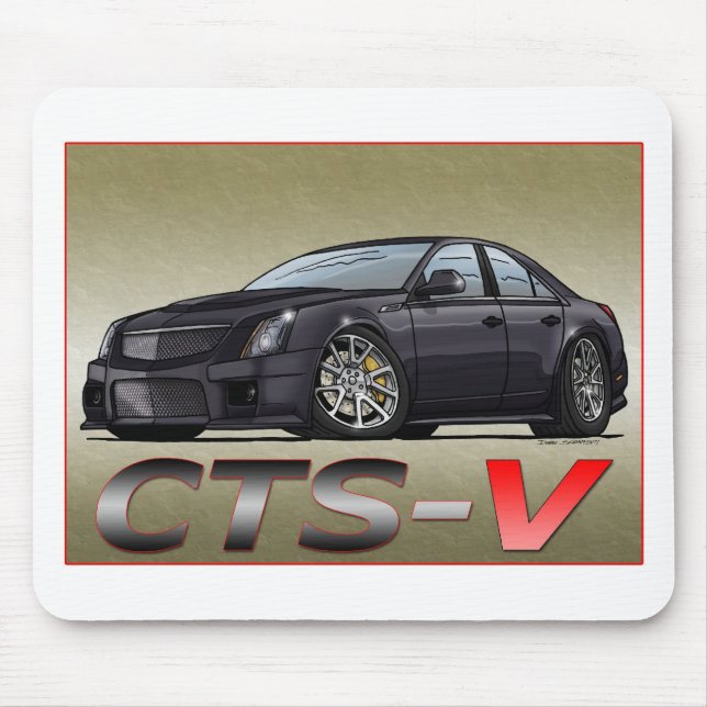 Cadillac CTS_V Mouse Pad (Front)