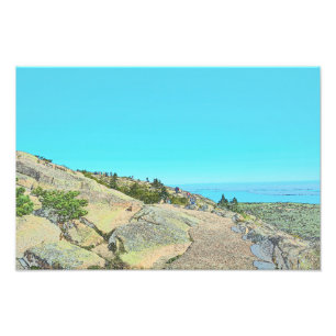 Cadillac Mountain 16.5 x 11 Kodak Pro Photo Print