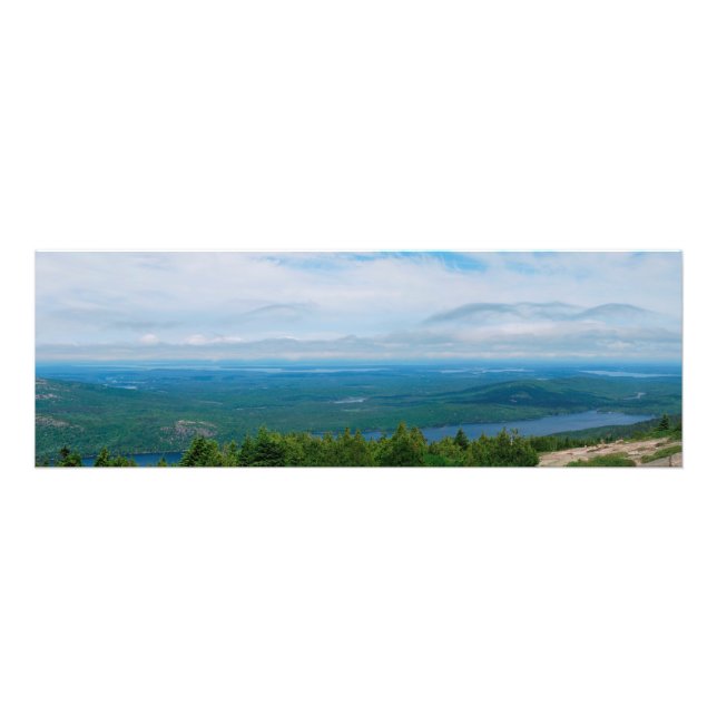 Cadillac Mountain Maine Photo Print (Front)