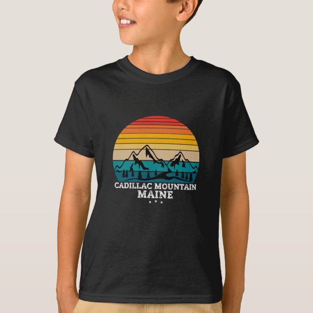CADILLAC MOUNTAIN MAINE T-Shirt (Front)