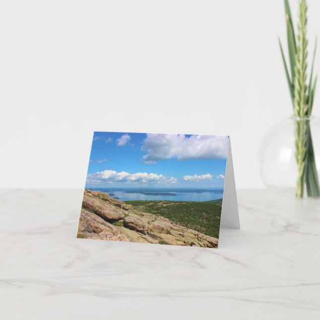 Cadillac Mountain Note Card (Front)
