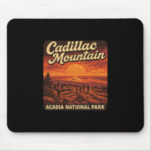 Cadillac Mountain Sunrise Maine Acadia National Pa Mouse Pad