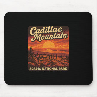 Cadillac Mountain Sunrise Maine Acadia National Pa Mouse Pad
