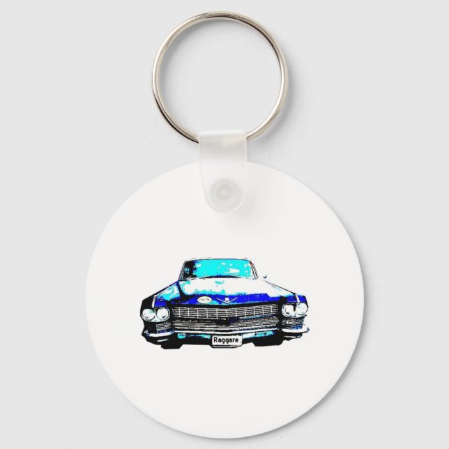 cadillac raggare car keychain (Front)