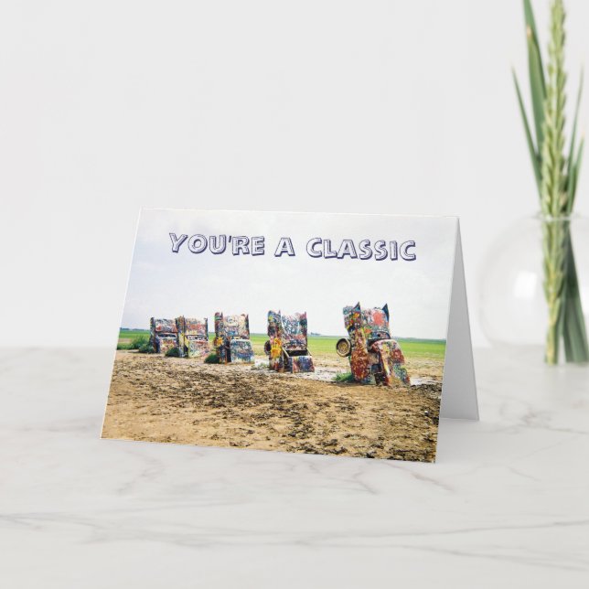 Cadillac Ranch Card (Front)