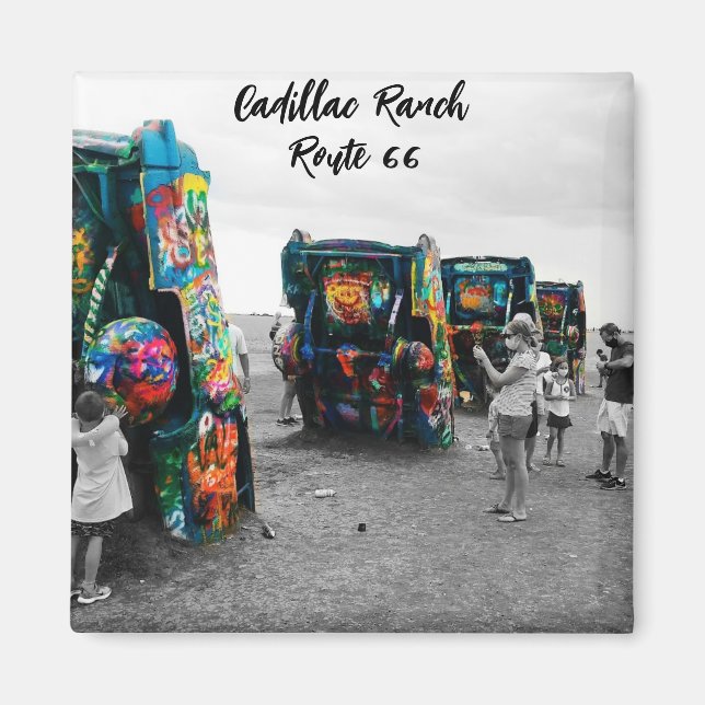 Cadillac Ranch Magnet (Front)