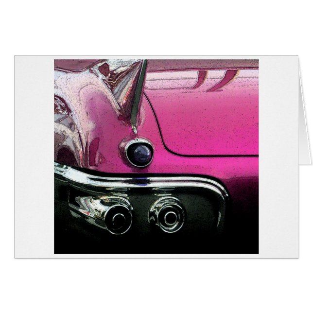 Cadillac rose (Devant horizontal)