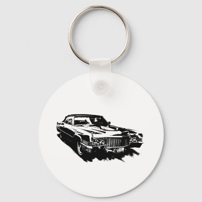 cadillac series deville eldorado sts rare keychain (Front)