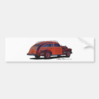 Cadillac station Wagon Bumper Sticker