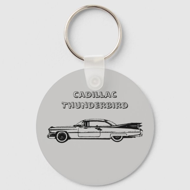 Cadillac Thunderbird Keychain (Front)