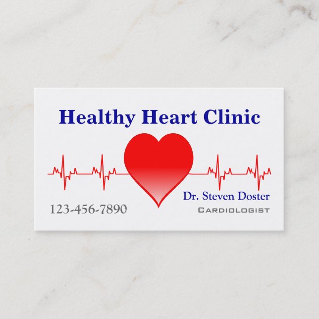 Cadiologist Business Card (Front)