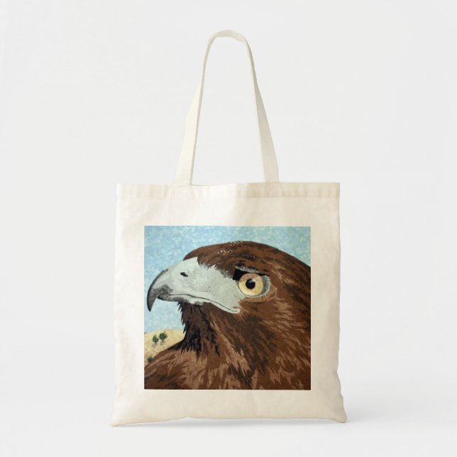 Cadir - Red-tail Hawk Tote Bag (Front)
