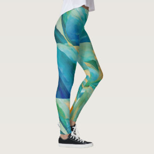 “Cádiz” A Colourful Tiled Effect Leggings