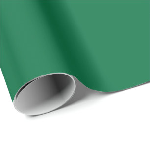 Cadmium green (solid color) wrapping paper