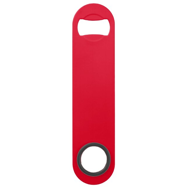 Cadmium Red Solid Colour Bar Key (Front)