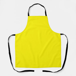 Cadmium yellow (solid colour) apron
