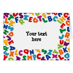Cadre Alphabet