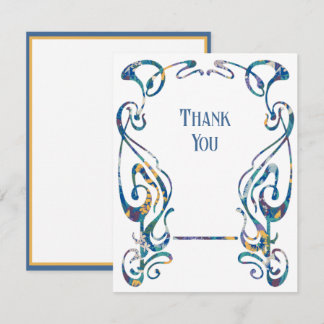 Cadre Art Nouveau Merci